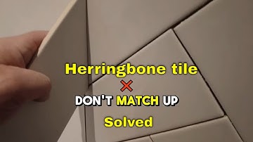 Easy Hack For Perfectly Tiling Diagonal Corners!