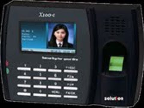 Setting Koneksi Mesin Presensi Solution X100 C Via Kabel Lan Youtube