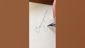 Can you read cursive handwriting?