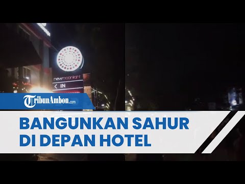 Teriak Singgung PSK yang Open BO, Para Remaja yang Bangunkan Sahur di Depan Hotel Tuai Kecaman