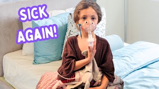 Layla Is Sick Again! | How I Entertain a Sick Kid!