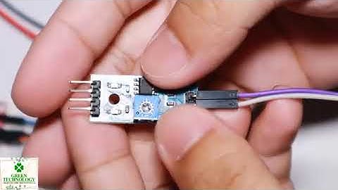 Arduino   Hướng dẫn chi tiết cách sử dụng cảm biến mưa
