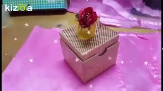 How to make a Miniature Table using a Watch Box - Mini World screenshot 5