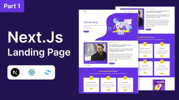 Build a Stunning Landing Page with Next.js & Tailwind CSS - Part 1
