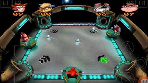 Crash bash (crashball minigame)