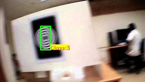 Recognition of our Motion Blur Resilient Fiducials (All classes)