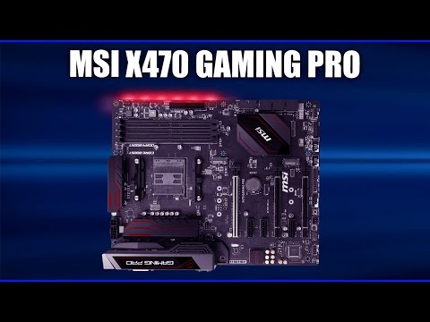 Материнская плата MSI X470 GAMING PRO