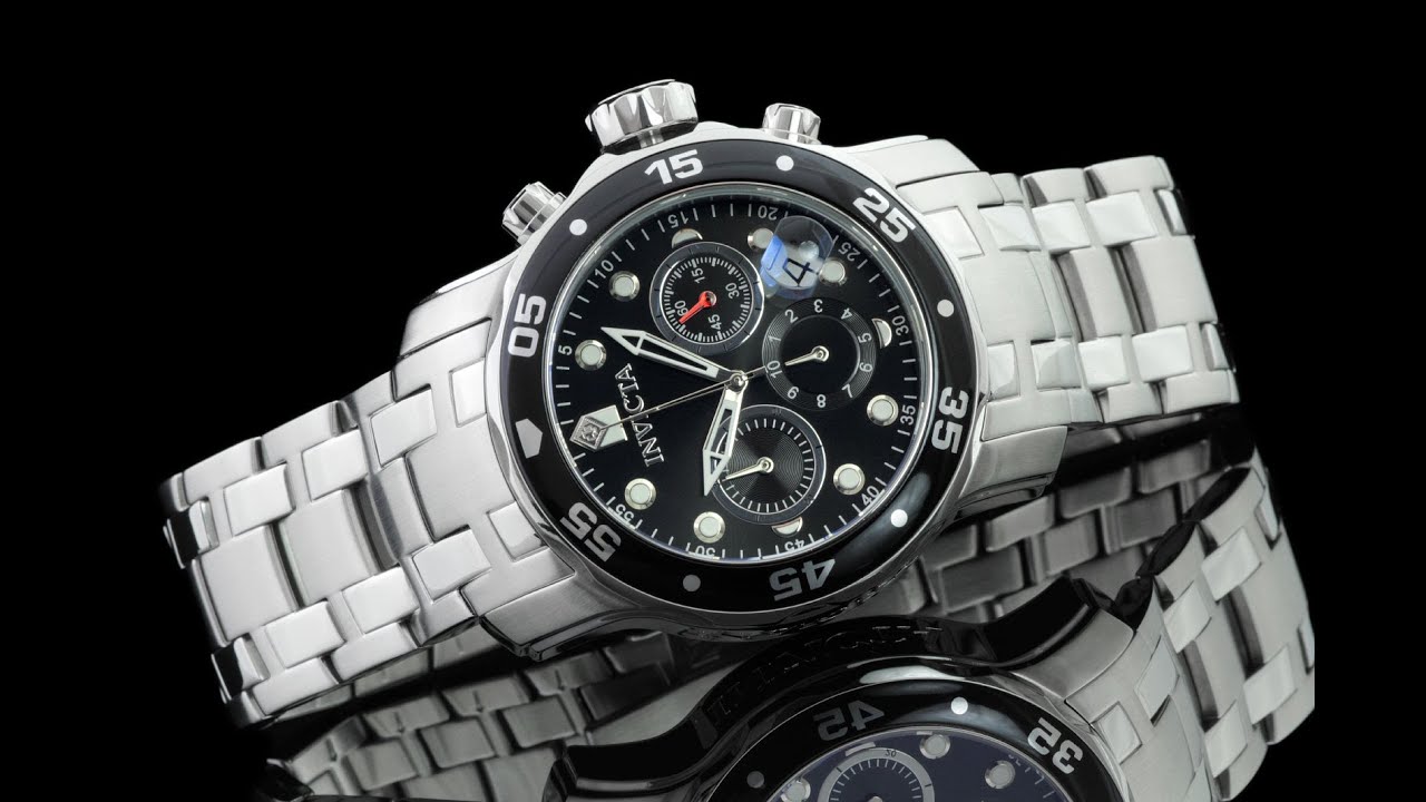 Invicta 21920 48mm Pro Diver Scuba Quartz Chronograph Bracelet Watch