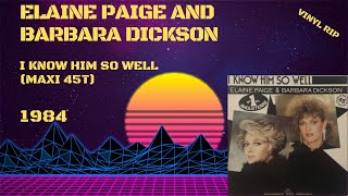 Elaine Paige And Barbara Dickson - I Know Him So Well (1984) (Maxi 45T)