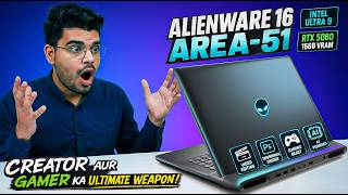 4K Editing is a Joke for this Laptop! 💻 Alienware 16 Area-51👽