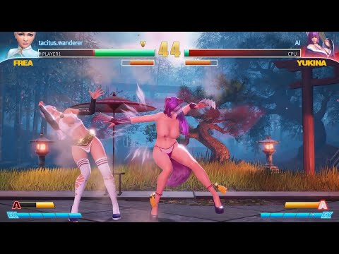 Fight Angel Special Edition (Uncensored Version)Playthrough - Arcade Mode 6th fight Rematch (Yukina)