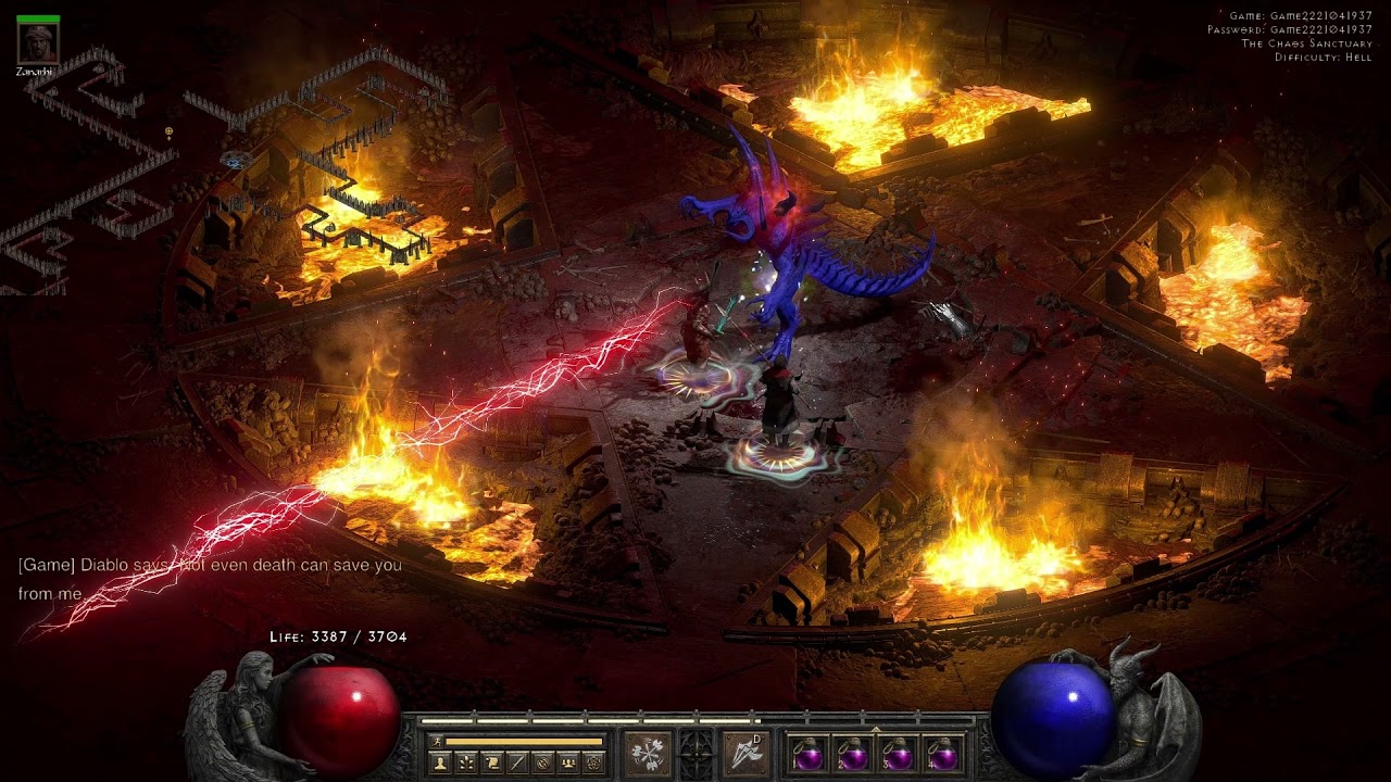 Dual Grief Barbarian W/ Pride Merc 75 Crushing Blow Chaos Sanctuary + Cows Diablo 2 Resurrected