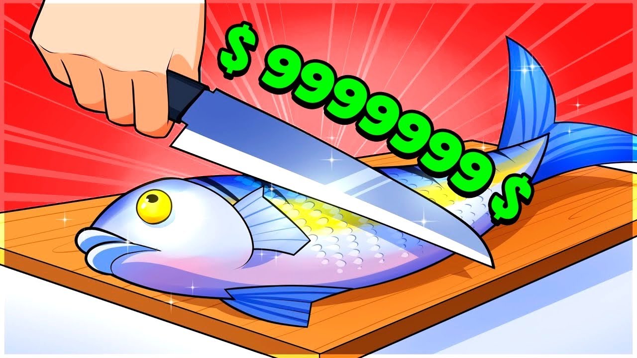 FIQUEI RICO ARRANCANDO ESCAMAS DE PEIXES PARA ALIMENTAR O KRAKEN!!