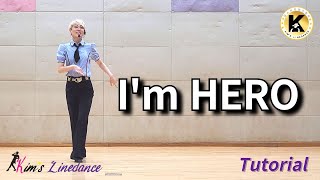 I'm HERO Linedance (Tutorial) Junior [Choreo: Heejin Kim, Youngeun Song & Eunjeong Jeong]