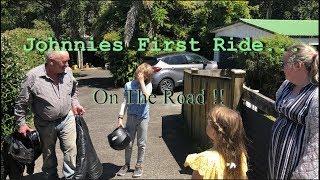 Johnnies First Ride...On The Road !!