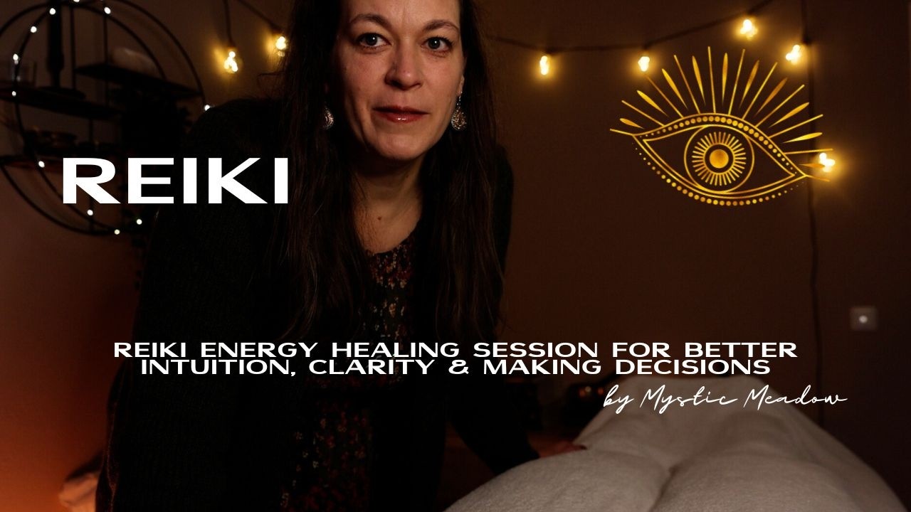 ASMR Reiki energy healing session for better intuition, clarity ...