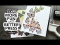 Cathy Makes a Card Live: playing with the @spellbinders BetterPress