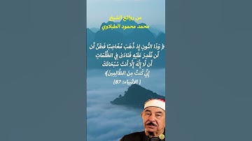 تلاوة مميزة للشيخ محمد محمود الطبلاوي   -    الآية 87 من سورة الأنبياء
