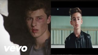 Video thumbnail of "Shawn Mendes и Johnny Orlando- Stitches"