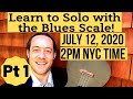 Ukulele Lesson: HOW TO SOLO with the BLUES SCALE | Part One