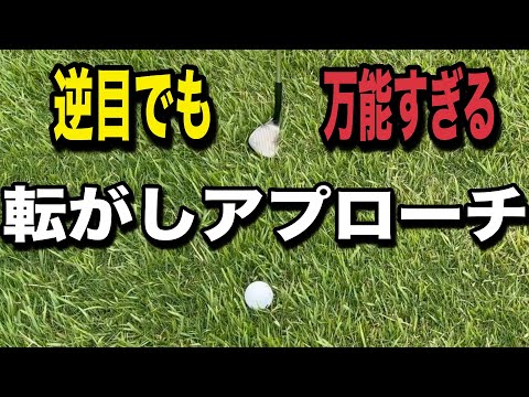 万能すぎる転がしアプローチ！怪我せずスコアをまとめます！鳴門カントリークラブ4-6H