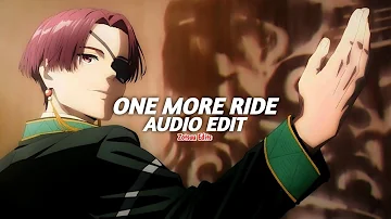 one more ride - nyukyung [edit audio]