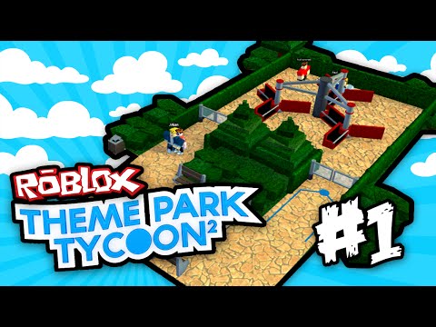 Theme Park Tycoon 2 1 Big Rides Big Fun Roblox Theme Park Tycoon 2 Youtube - noob vs pro roblox theme park