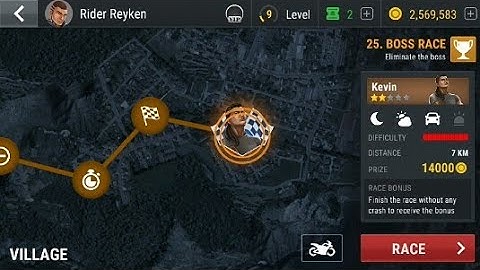 Racing fever moto Boss Race part1