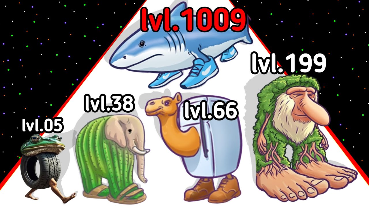 (2025) Italian Brainrot Evolve Game Level Up Fellas All Level 3D Gameplay (New Update)