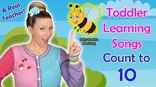 Best Toddler Learning Song! Learn to Count & Baby Bumble Bee Song!