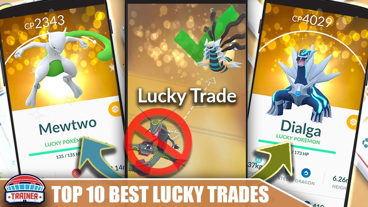 TOP 10 MOST IMPACTFUL POKEMON TO LUCKY TRADE - WHO WILL BE THE BEST FOR