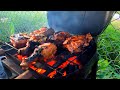 Backyard BBQ Cookout in Stewartville, GUYANA