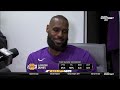 LeBron James Postgame Interview | Los Angeles Lakers lose to Chicago Bulls 118-108