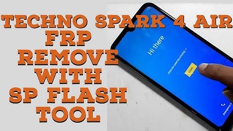 TECHNO SPARK 4 AIR (kc1j)  pattern and frp Remove with miracle 2.82..