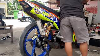 Cek Sound Yamaha F1ZR Underbone 2Tak Buatan Children Racing