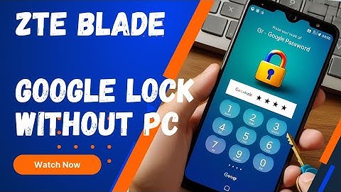 Zte Blade L210 google account bypass lock 2023 | FRP lock