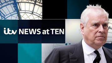 Watch ITV News at 10– as Prince Andrew relinquishes his titles after 