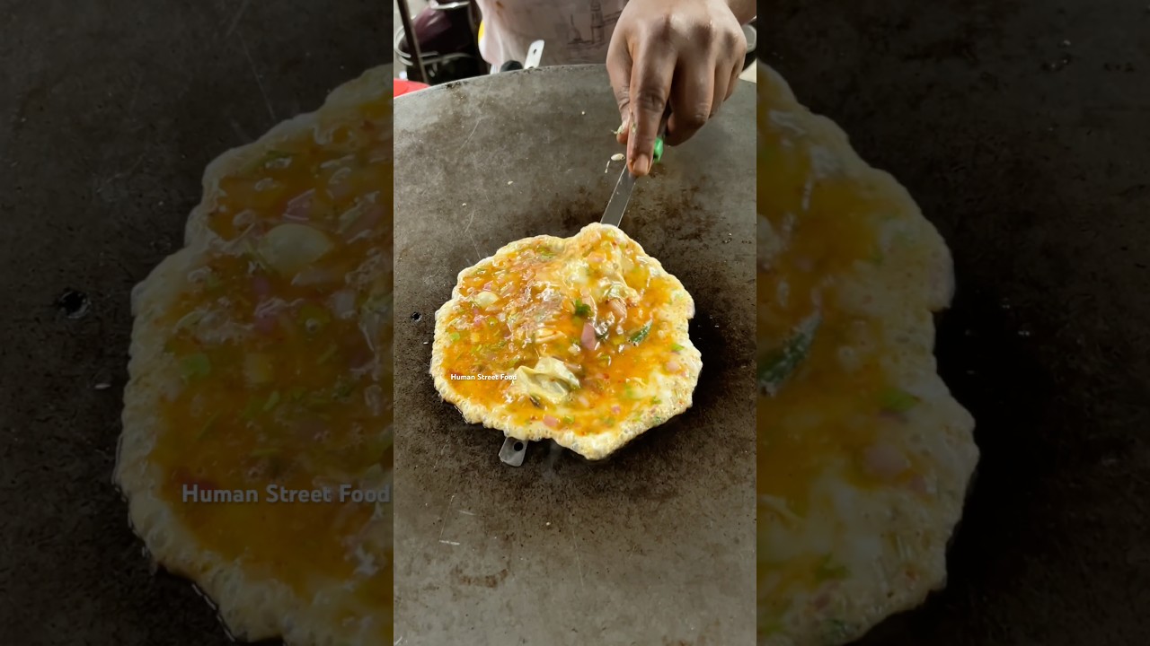 Cheapest breakfast in Mumbai just ₹20 | Egg Omelette Pav ₹20 | Egg Pav 