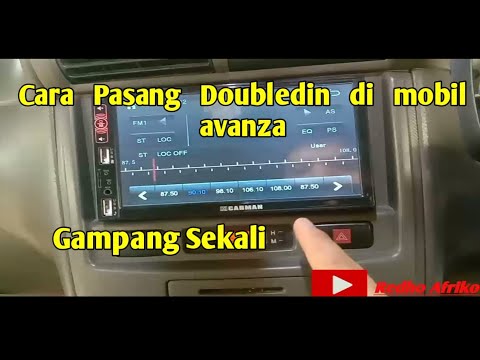  tutorial cara pasang kabel double din mobil