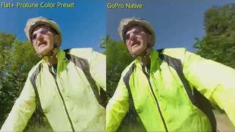 Flat Color vs GoPro Color