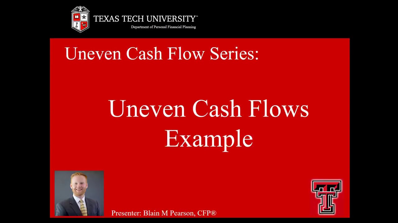 Uneven Cash Flows Solving An Example YouTube