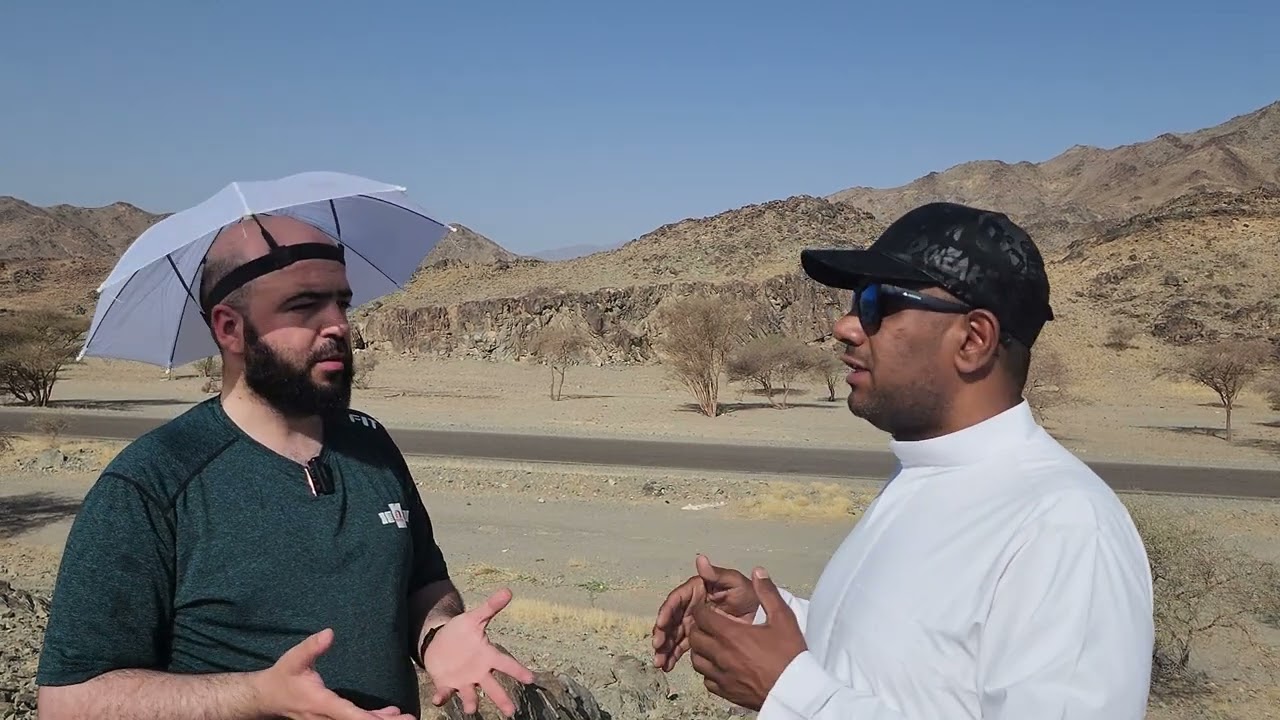 المكان الذي احتجم فيه النبي محمد ﷺ في طريق الحج منطقة لحيي جمل في أعلى وادي القاحة