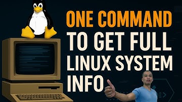 One Command Bash Script to Display Full Linux System Info