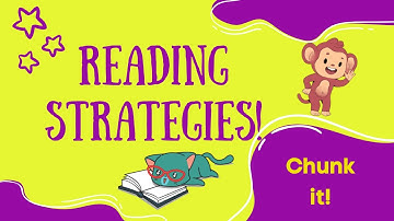 Reading Strategy: Chunk it. Look for a part you know. 🐒