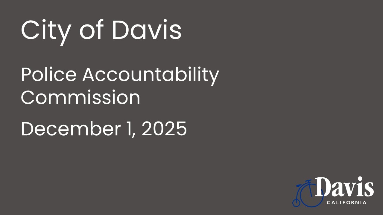 Police Accountability Commission - December 1, 2025