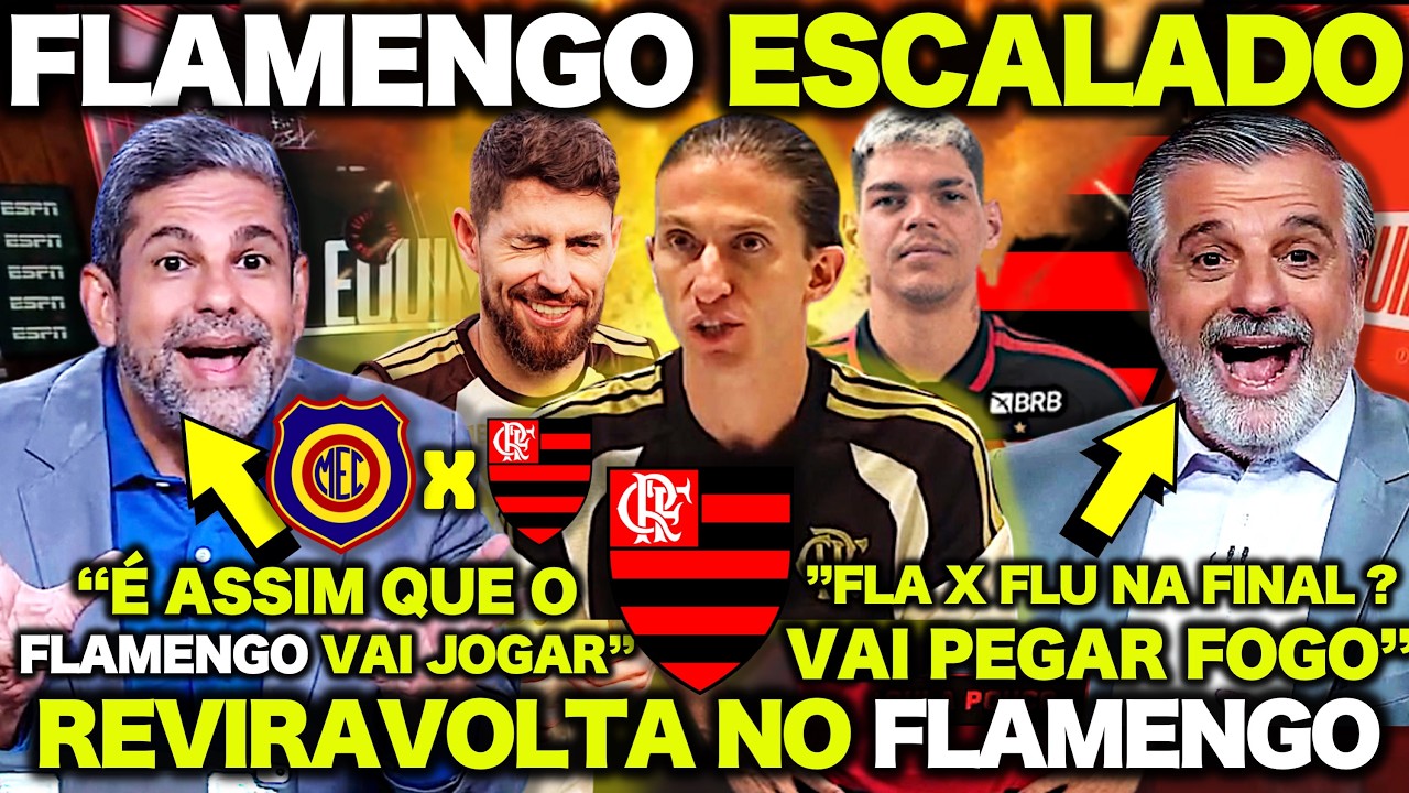 FLAMENGO ESTÁ ESCALADO ! É ASSIM QUE O FLAMENGO VAI JOGAR ! MADUREIRA X FLAMENGO
