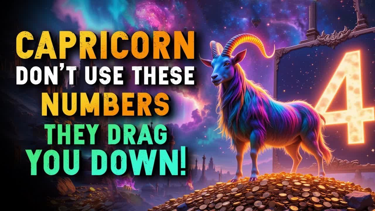 ♑ Discover Capricorn's Secret Numbers That Can Make Them Rich Forever ...