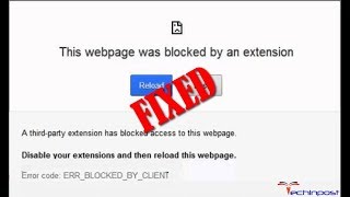 [Easy Methods] NET::ERR_BLOCKED_BY_CLIENT Chrome Error Issue