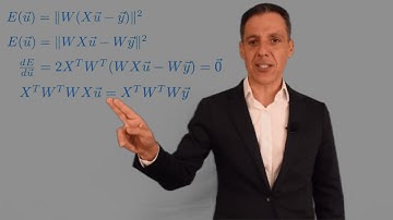 Data fitting: least-squares: weighted least-squares (part 2/2)