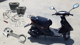 Scooter Cold Start Problem Fix,Tuning & Cylinder Kit Replacement Honda Dio AF 34